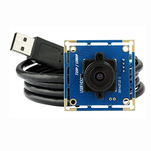 SVPRO 1080P Full HD USB Camera Module  2 Megapixel Free Driver OV2710 CMOS Camera Board with 2 1mm Lens  High Frame Rate 100fps Mini USB Web Camera with UVC for Android Linux Windows Mac OS