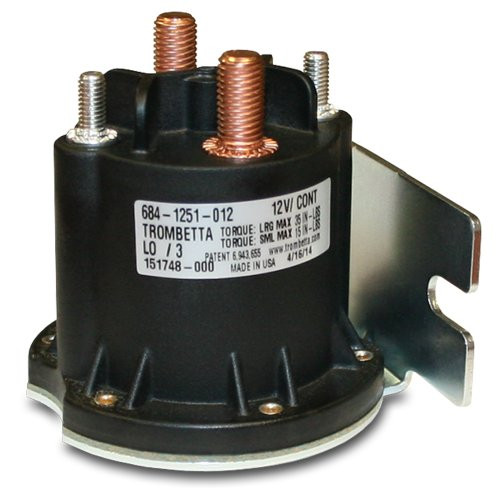 Trombetta 684 1251 012 12V Power Seal DC Contactor  1 Pack