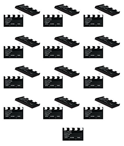 Beistle Bristle S60933-50AZ25 Clapboard Racket Raise 'N Noisemakers 25 Piece 2.75" x 4.5" Black/White