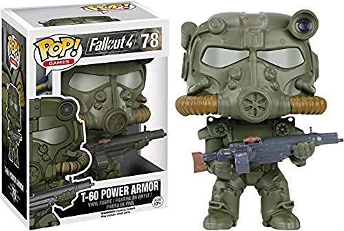 Funko Pop Fallout  Green T 60 Power Armor Collectible Figure  Multicolor