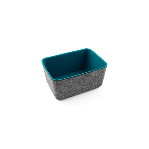 Three By Three Seattle Felt-Like-It! Deep Drawer Organizer, Blue (48091)