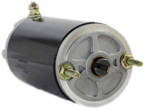 Rareelectrical New 12V High Torque Snow Plow Angle Pump Motor Compatible With Meyer E47 Electro Touch 3 16 Wide Slot By Part Numbers 15054 46 2001 MGL4005 MGL4105 MKW4007 MM48826 MM551046 MO551046A