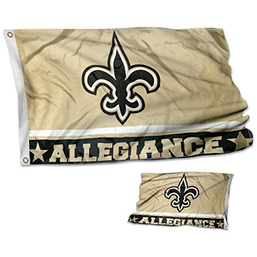 WinCraft New Orleans Saints Double Sided Allegiance Flag