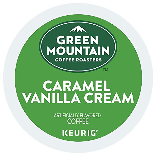 Green Mountain Coffee Roasters Caramel Vanilla Cream single serve K Cups for Keurig brewers  48 Count