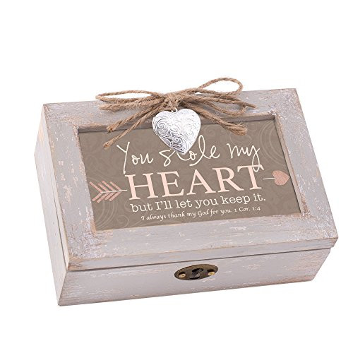 Cottage Garden Heart Thank God for You Taupe Wood Locket Petite Music Box Plays How Great Thou Art Cottage Garden Heart Thank God for You Taupe Wood Locket Petite Music Box Plays How Great Thou Art