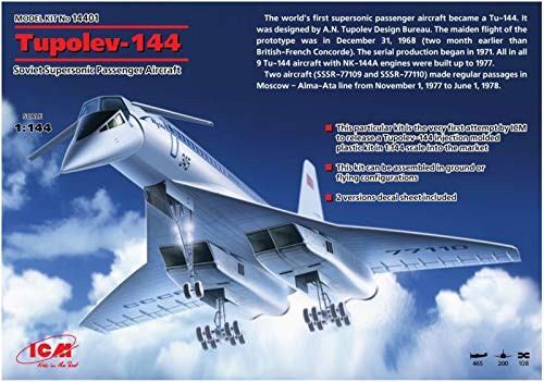 ICM Models Tupolev Tu 144 Building Kit