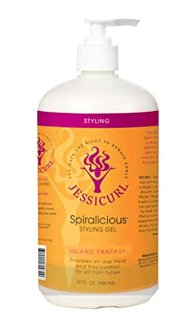 Jessicurl Spiralicious Styling Gel  Island Fantasy  32 Fluid Ounce