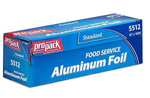 Propack Standard Food Service Aluminum Foil Roll 12   Width x 1000  Length