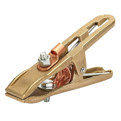 260 300 500A Brass A Shape Ground Welding Earth Clamp Welder Earth Ground Cable Copper Grip Clip Clamp for Welding Machine  500A