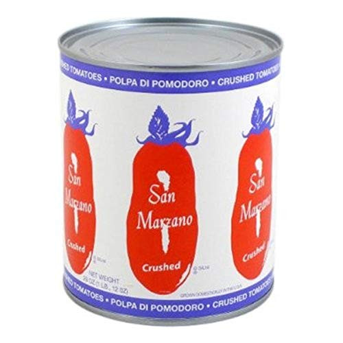 San Marzano Crushed Tomatoes  28 Ounce  Pack of 6