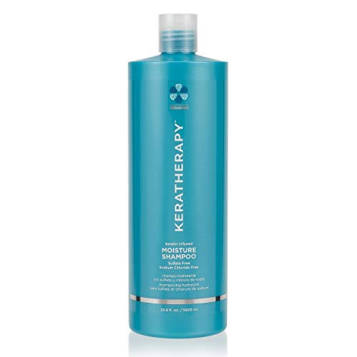 KERATHERAPY Keratin Infused Moisture Shampoo  33 8 fl  oz   1000 mL