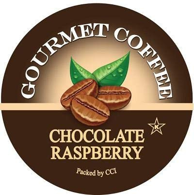 Chocolate Raspberry Flavored Gourmet Coffee  100 Single Serve Cups