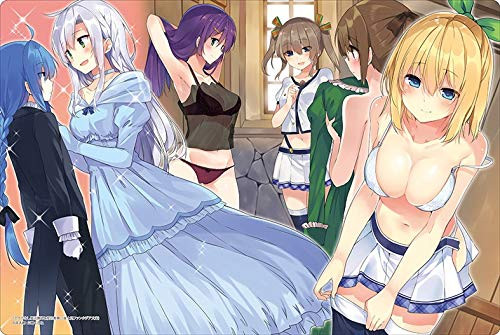 Akashic Records of Bastard Instructor Bunko Full Cast Card Game Character Rubber Playmat Collection Vol 395 Anime Girls Art
