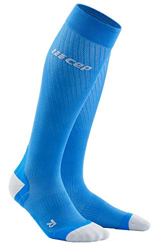 CEP ultralight socks  electric blue light grey  men III