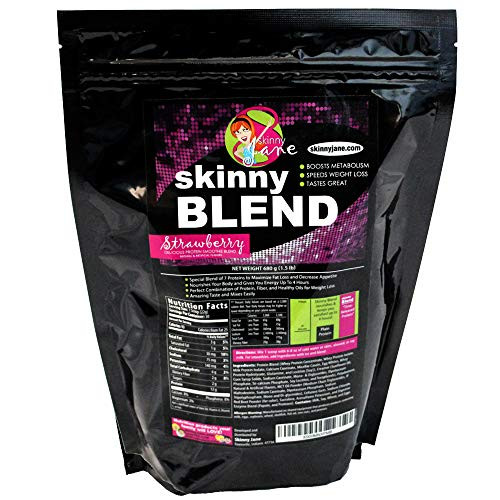 Skinny Blend Best Tasting Protein Shake for Women Slim Fast Weight Loss Shakes Meal Replacement Low Carb Breakfast Diet Supplement Appetite Suppressant 30 Delicious Shakes Strawberry Skinny Blend Best Tasting Protein Shake for Women Slim Fast Weight Loss Shakes Meal Replacement Low Carb Breakfast Diet Supplement Appetite Suppressant 30 Delicious Shakes Strawberry