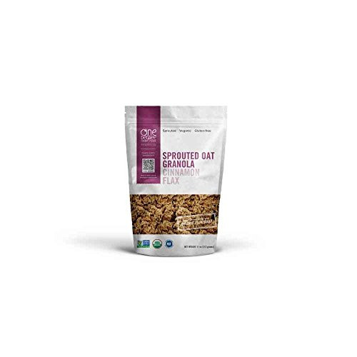 One Degree Sprouted Oat Cinnamon Flax Granola  11 Oz  Pack Of 6
