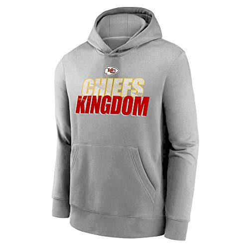 NFL Youth 8 20 Team Color Local Club Pullover Sweatshirt Hoodie Kansas City Chiefs Gray 10 12 NFL Youth 8 20 Team Color Local Club Pullover Sweatshirt Hoodie Kansas City Chiefs Gray 10 12