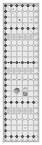 Creative Grids 6.5" x 24.5" Rectangle Quilting Ruler Template CGR24