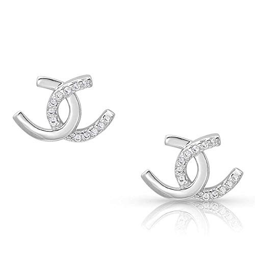 Montana Silversmiths Horseshoe Happiness Jewelry  Earrings Only