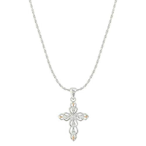 Montana Silversmiths Against The Light Cross Necklace