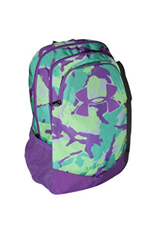 Under Armour UA Scrimmage Storm Backpack Purple Green Yellow Tye DIE