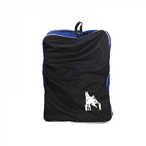 Finn Tack New 2 Colored Nylon Harness Bag   Black Blue
