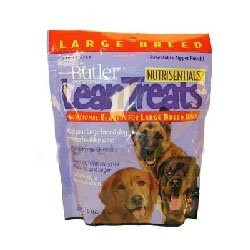 Butler Animal Health 8 Pack Lean Treats for Large Breed Dogs  10 oz