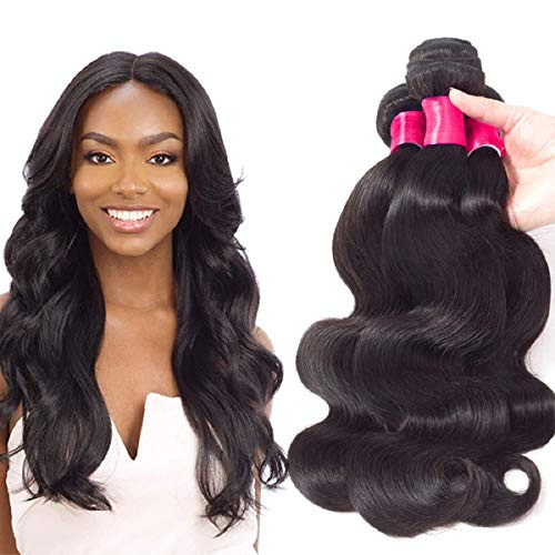 VRVOGUE Brazilian Body Wave 3 Bundles 100 Human Hair 7A Unprocessed Natural Color Brazilian Virgin Hair Extensions 14 16 18 VRVOGUE Brazilian Body Wave 3 Bundles 100 Human Hair 7A Unprocessed Natural Color Brazilian Virgin Hair Extensions 14 16 18