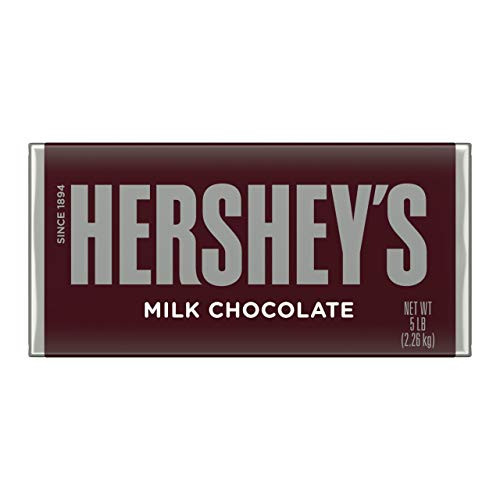 HERSHEY S Milk Chocolate Candy Gift  5 Pound  Giant Bar