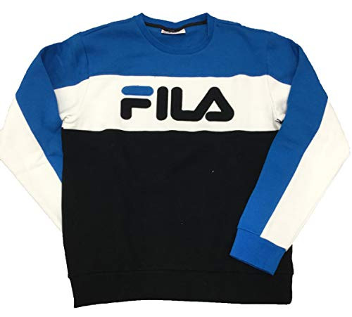 Fila Lesner Fleece Crew Directoire Blue White Black XL