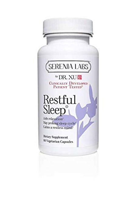Dr Xu s Restful Sleep Natural Sleep Aid Supplement Non Habit Forming Natural Stress Anxiety and Insomnia Relief 60 Capsules 30 Day Supply Dr Xu s Restful Sleep Natural Sleep Aid Supplement Non Habit Forming Natural Stress Anxiety and Insomnia Relief 60 Capsules 30 Day Supply