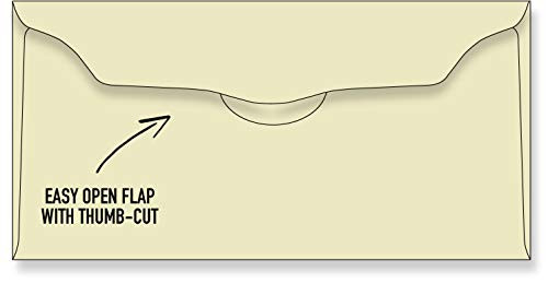 500 Blank Ivory Church Offering   Tithe Donation Envelopes
