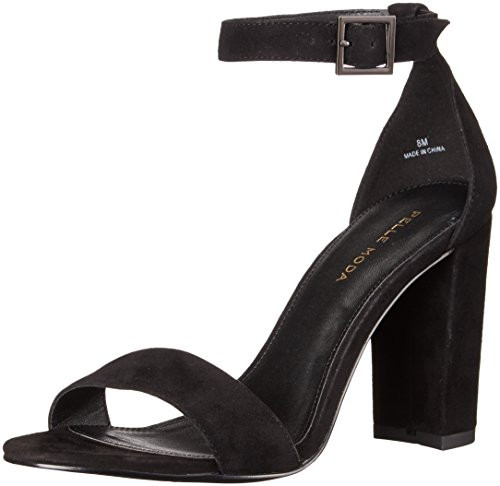 Pelle Moda Women s Bonnie sd Dress Sandal  Black  7 5 M US