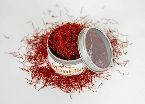 MonElla Saffron  Finest Pure Premium All Red Saffron Threads  Highest Grade Saffron  Superior Saffron Threads  Premium  Highest Quality Saffron  10 gr