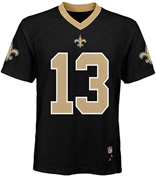 Michael Thomas New Orleans Saints NFL Youth 8 20 Black Home Mid Tier Jersey  Youth Medium 10 12