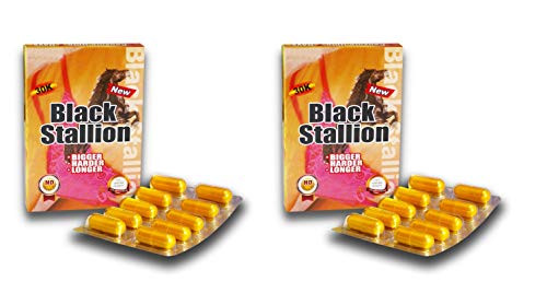 Black Stallion 30k Solid Gold  20 Capsules  Male Enhancing Natural Performance Pill The New Most Effective Natural Amplifier for Performance   Energy  Gold   20 Capsules