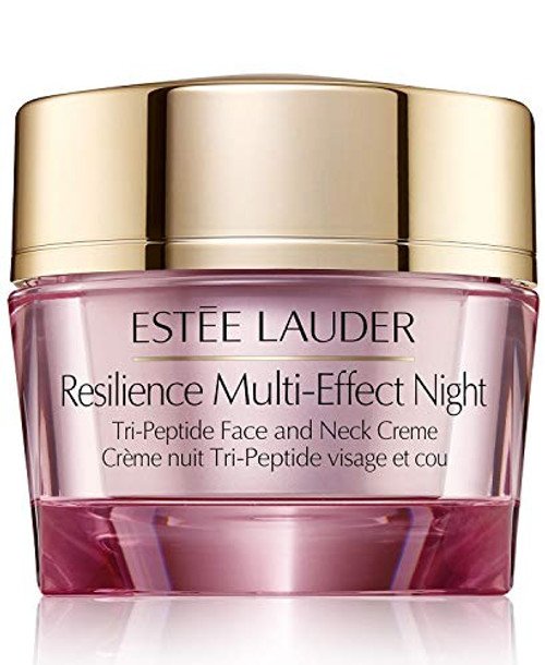 Estee Lauder Resilience Multi Effect Night Tri Peptide Face and Neck Creme  1 oz   30 ml  Full Size