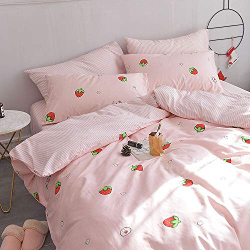 strawberry duvet cover set