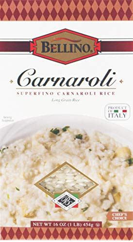 Bellino Carnaroli Superfino Long Grain Rice  16 Ounce Boxes  Pack of 12