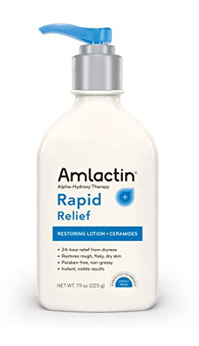 AMLACTIN Alpha Hydroxy Ceramide Therapy Restoring Lotion  Fragrance Free 7 9 oz  Pack of 3