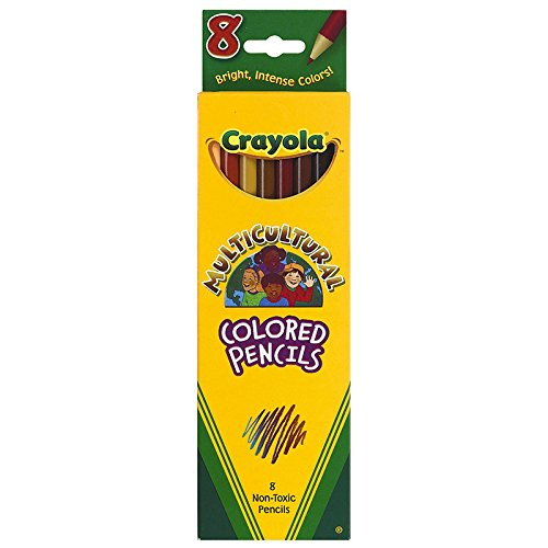 CRAYOLA LLC CRAYOLA MULTICULTURAL 8 CT COLORED (Set of 12) CRAYOLA LLC CRAYOLA MULTICULTURAL 8 CT COLORED (Set of 12)