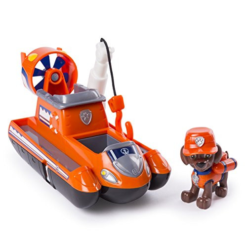 Paw Patrol Ultimate Rescue - Zumas Ultimate Rescue Hovercraft with Moving Propellers & Rescue Hook, for Ages 3 & Up
