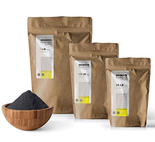 wellness hut Shungite Stone Powder  1 lb  454 g