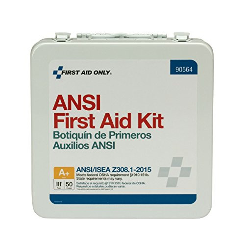 First Aid Only 90564 50 Person Bulk ANSI A  First Aid Kit