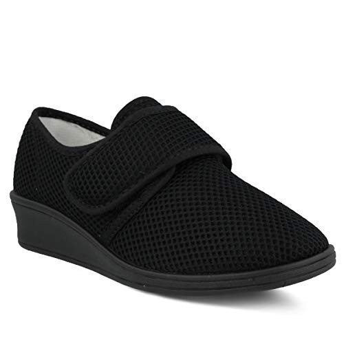 Flexus by Spring Step Women s Arnold Shoe  Black  41 Medium EU  US 9 5 10 US