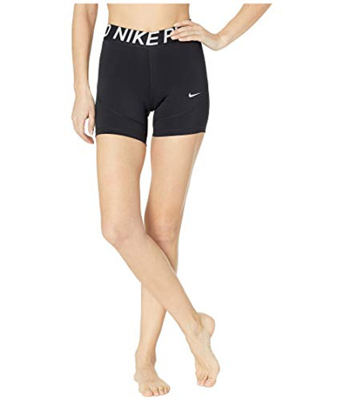 Nike Womens Pro 5 Training Shorts  X Small  Black White