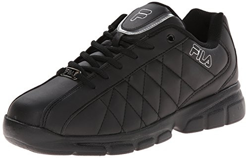 Fila Men s Fulcrum 3 Training Shoe  Black Black Metallic Silver  9 M US