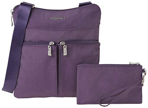 Baggallini Women s Horizon Crossbody bag  Vintage Violet  One Size