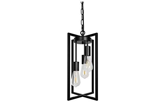 Farmhouse Black 3 Light Industrial Chandelier Modern Pendant Lighting Hanging for Kitchen Island Dining Room Bedroom Living Room Hallway Farmhouse Black 3 Light Industrial Chandelier Modern Pendant Lighting Hanging for Kitchen Island Dining Room Bedroom Living Room Hallway