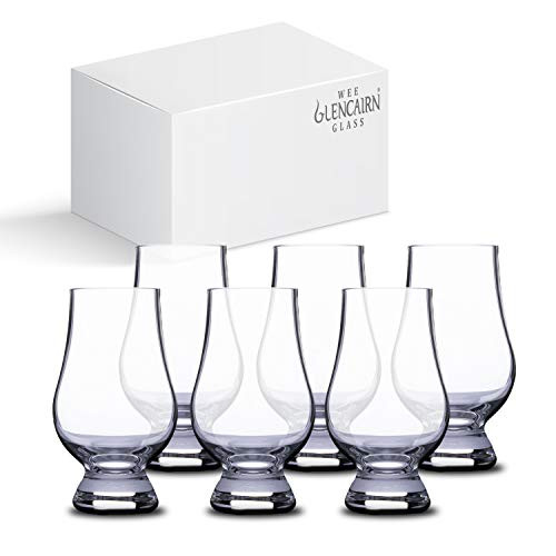 The WEE Glencairn Crystal Whiskey Glass  Miniature Whisky Tasting Glass  Set of 6